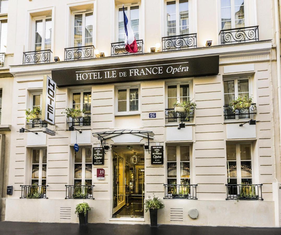 Hotel Ile De France Opera Париж Екстер'єр фото